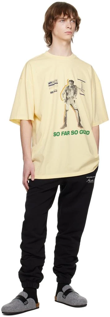 商品Martine Rose|Yellow Printed T-Shirt,价格¥1258,第4张图片详细描述