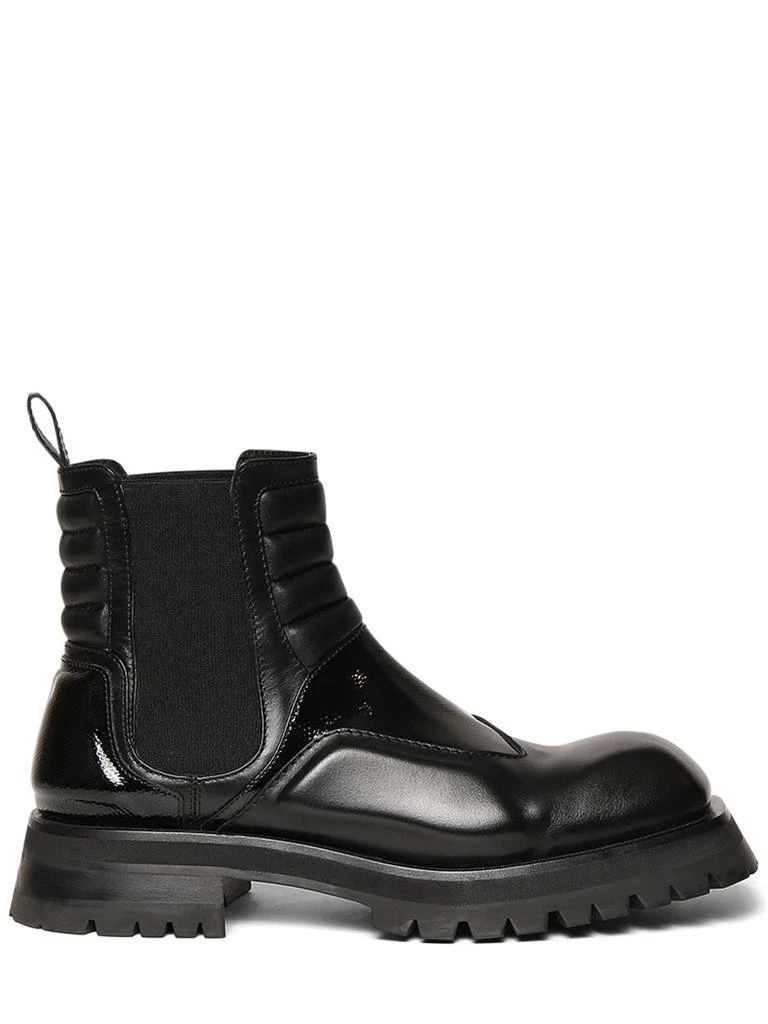 商品Balmain|Army Leather Chelsea Boots,价格¥5545,第1张图片