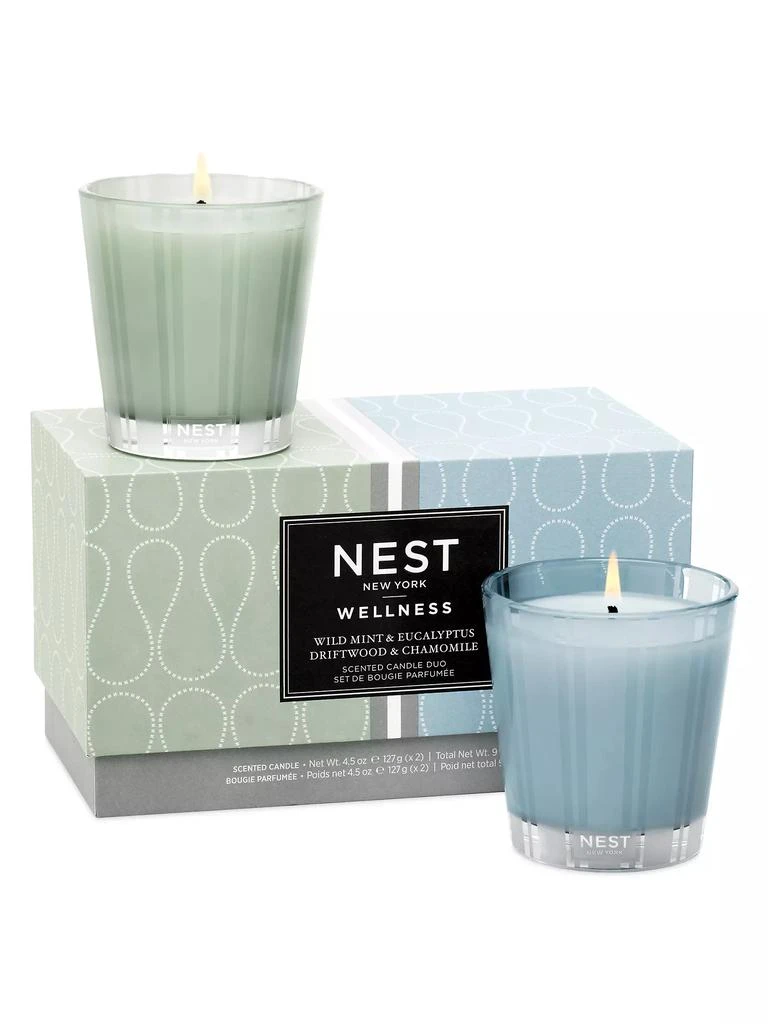 商品NEST New York|Wellness Petite Candle Duo,价格¥405,第2张图片详细描述