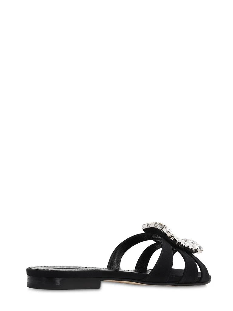 商品Manolo Blahnik|10mm Iluna Crepe De Chine Sandals,价格¥7395,第2张图片详细描述