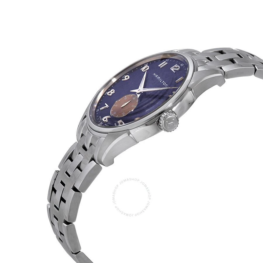 商品Hamilton|Jazzmaster Thinline Quartz Blue Dial Men's Watch H38411140,价格¥3252,第2张图片详细描述