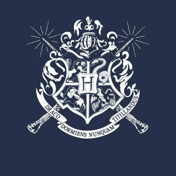 商品Harry Potter|Harry Potter Hogwarts House Crest Women's T-Shirt - Navy,价格¥170,第2张图片详细描述