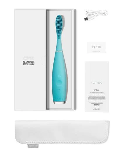 商品Foreo|ISSA逸萨 智能电动硅胶牙刷 - 酷炫黑,价格¥724-¥1114,第2张图片详细描述