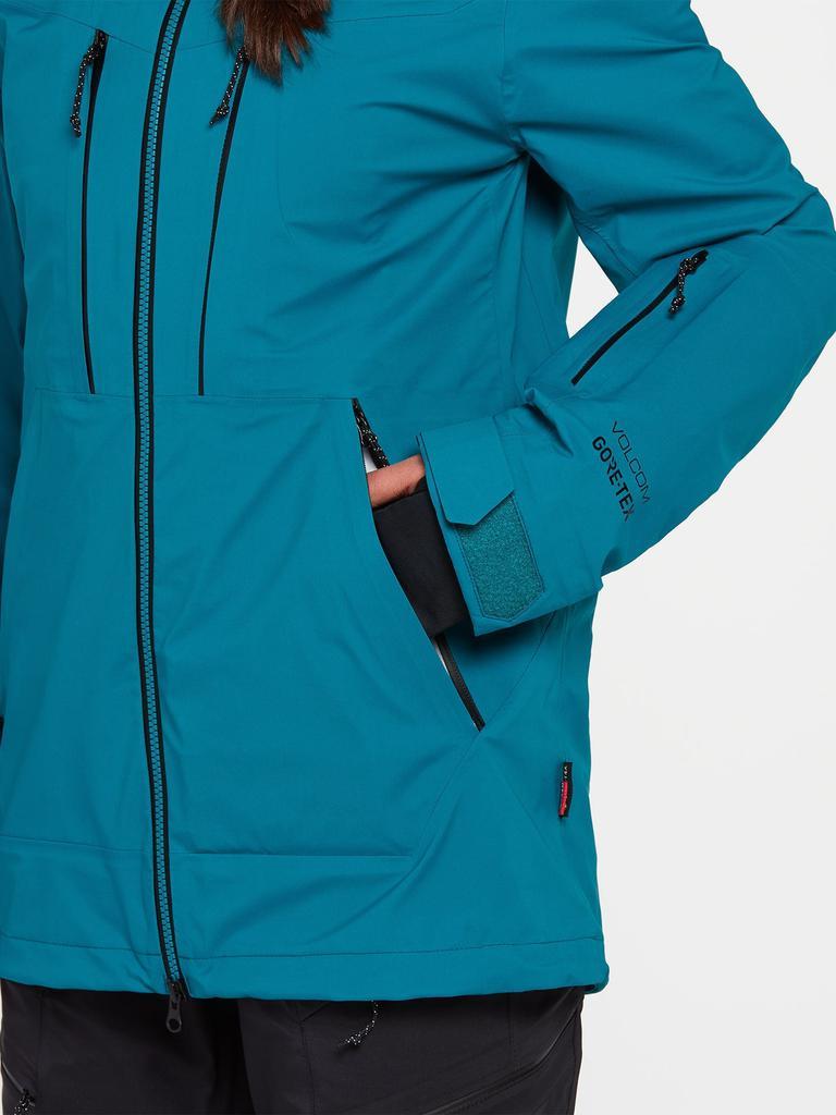 商品Volcom|Womens VS 3L Stretch Gore Jacket - Glacier Blue (2021),价格¥2371,第5张图片详细描述