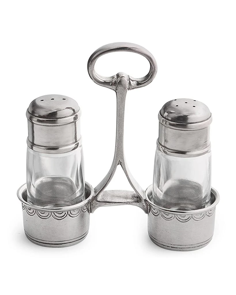 商品Arte Italica|Tavola Tall Salt & Pepper Shakers with Caddy,价格¥2561,第1张图片