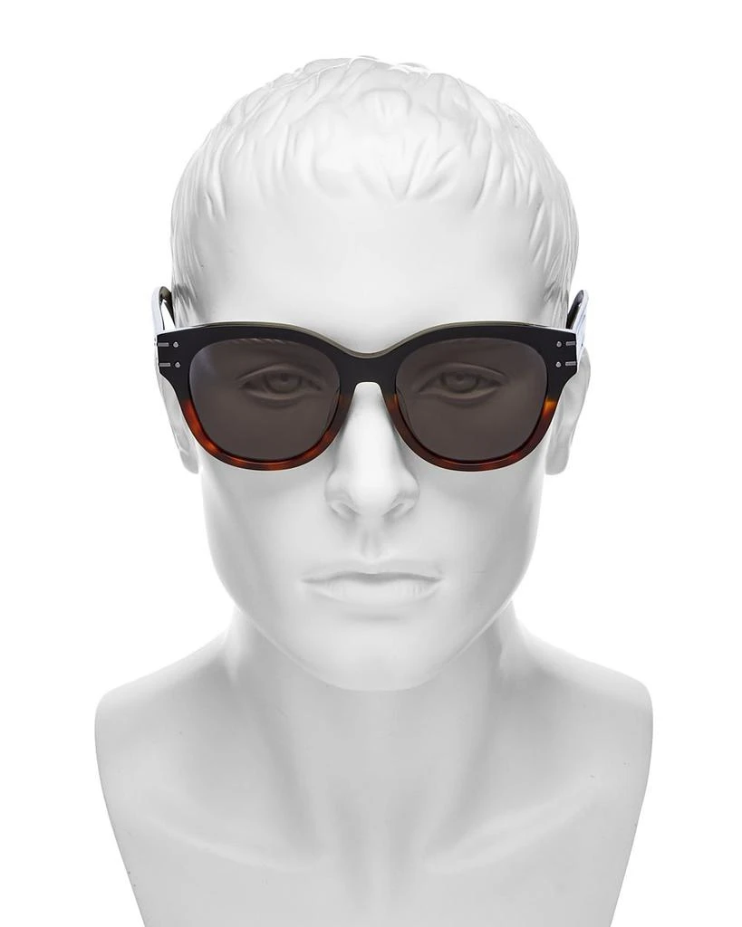 DiorSignature B6F Round  Sunglasses, 55mm 商品