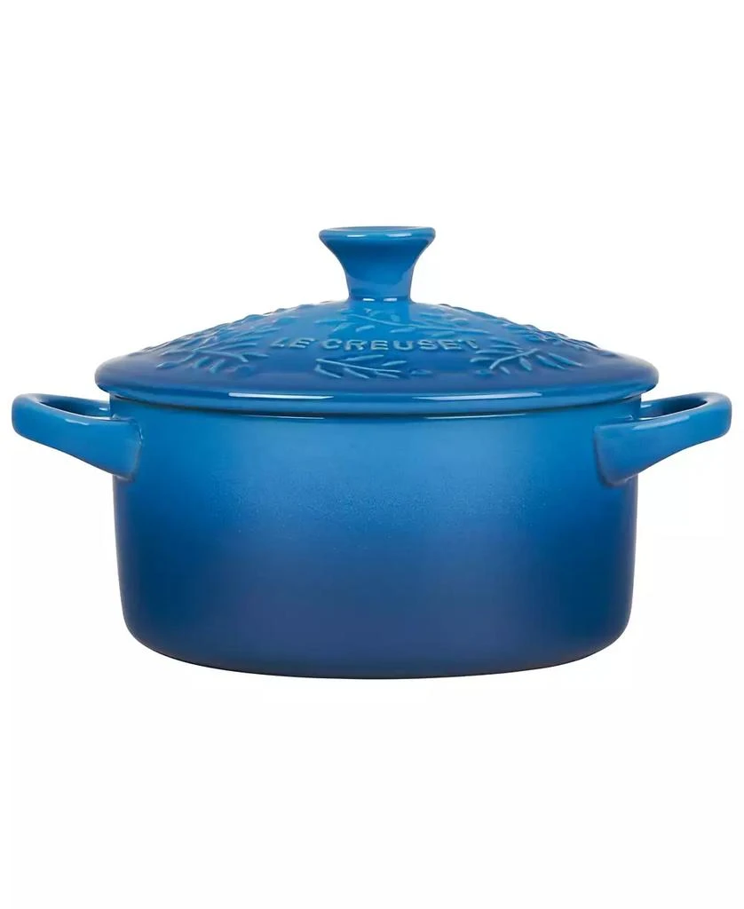 商品Le Creuset|Stoneware 24 oz Round Cocotte with Embossed Olive Branch,价格¥336,第2张图片详细描述