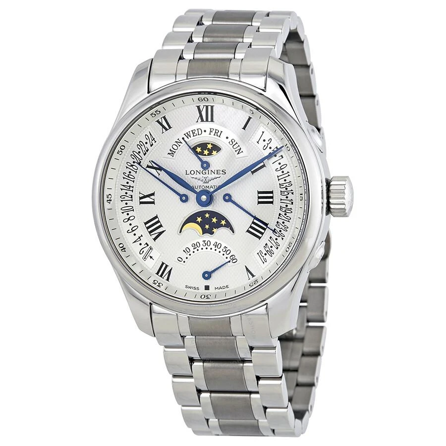 商品Longines|Master Automatic Silver Dial Men's Watch L2.739.4.71.6,价格¥22674,第1张图片