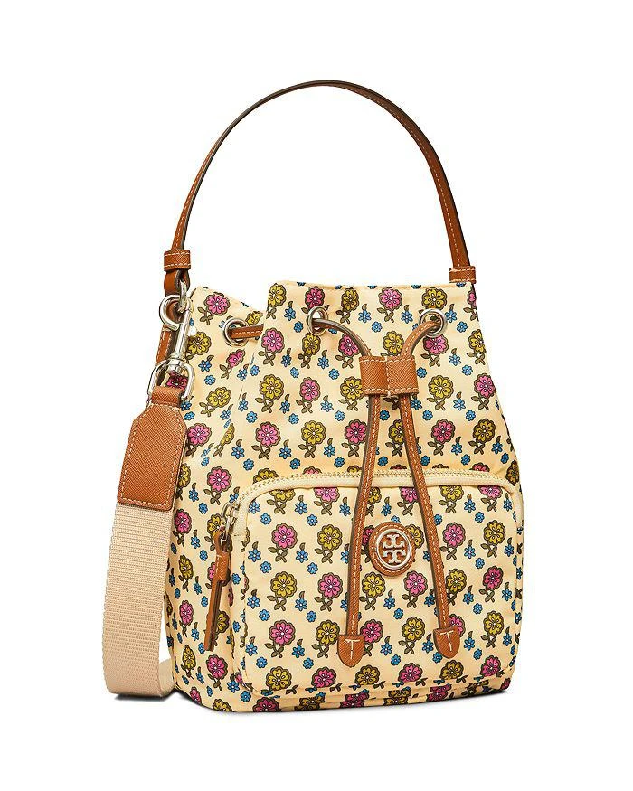 商品Tory Burch|Virginia Printed Mini Bucket Bag,价格¥1718,第3张图片详细描述