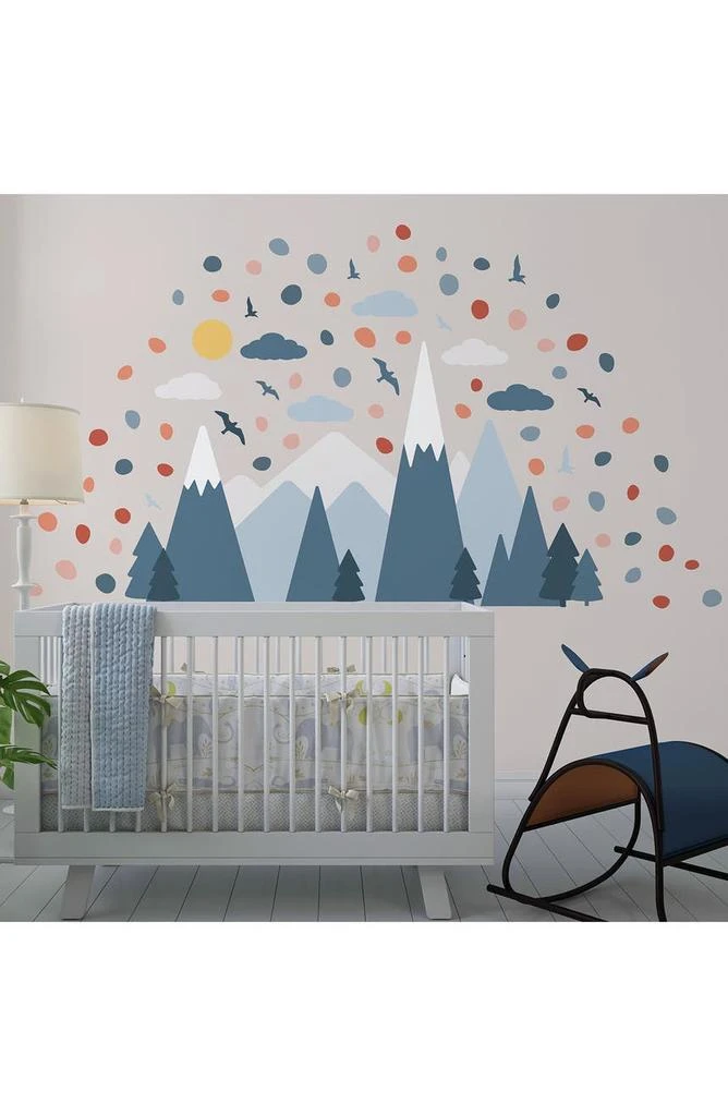 商品WALPLUS|Blue Mountains Dalmatian Dots Wall Sticker,价格¥174,第3张图片详细描述