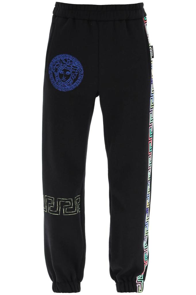 Versace trackpants with multicolor greca商品第1张图片规格展示