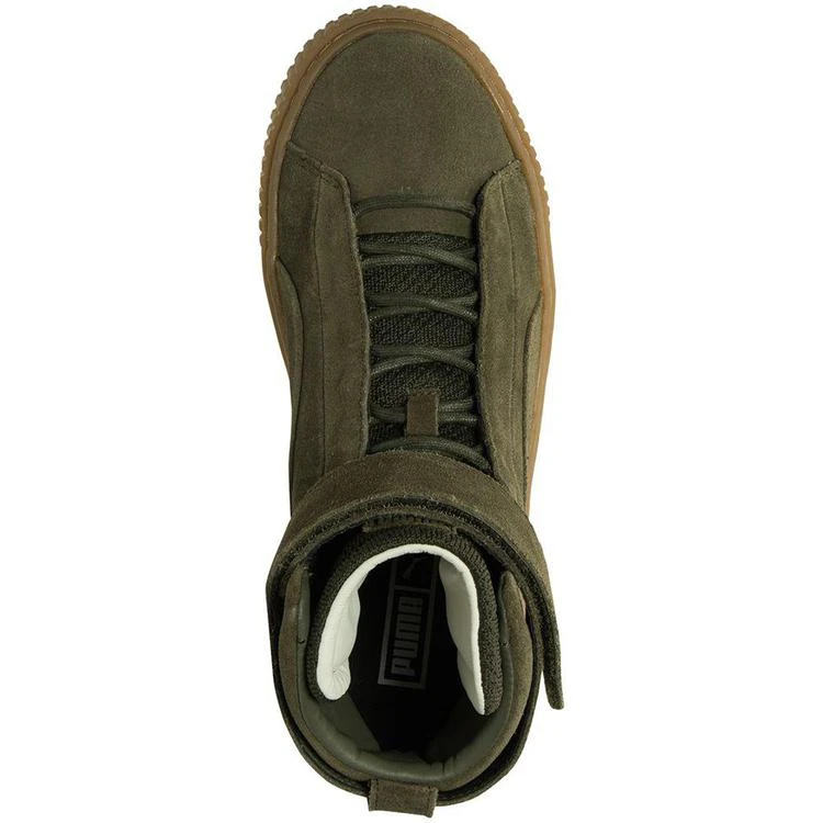 Women's Suede Platform Mid OW Casual Sneakers from Finish Line 商品
