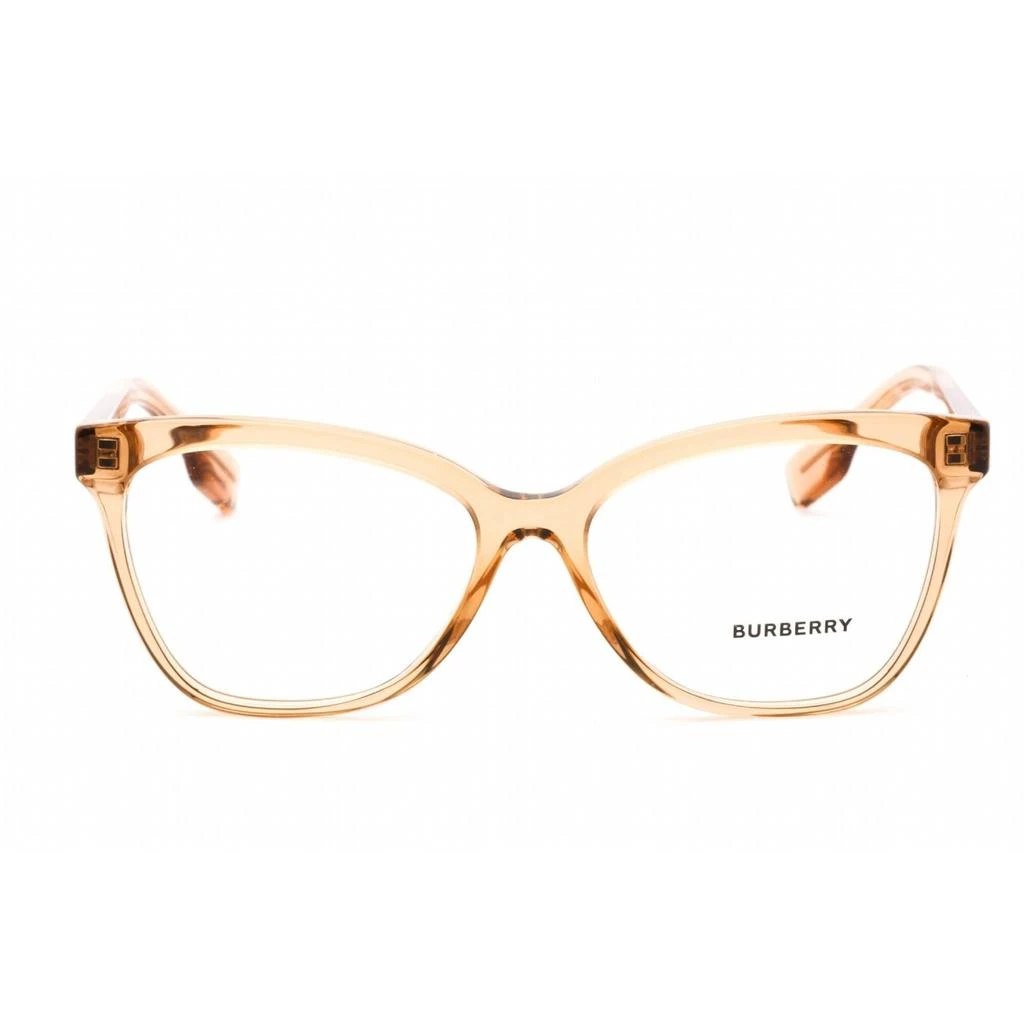 商品Burberry|Burberry Women's Eyeglasses - Full Rim Cat Eye Brown Plastic Frame | 0BE2364 3779,价格¥699,第2张图片详细描述