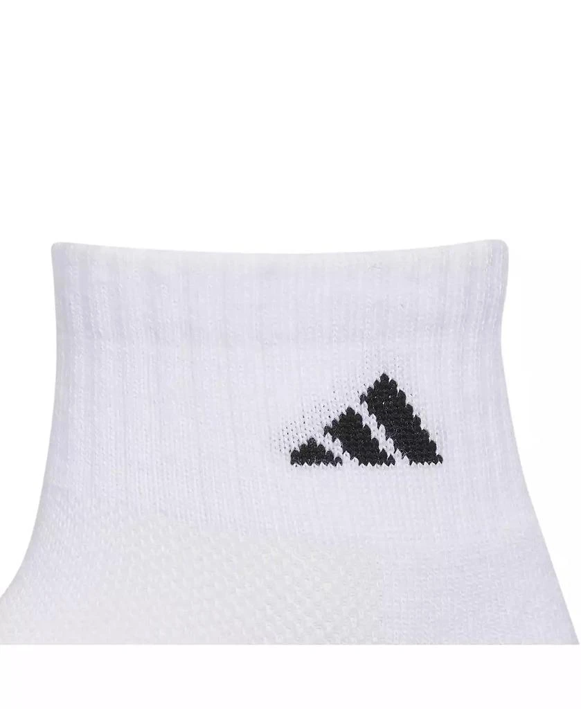 商品Adidas|Boys Youth Athletic Cushioned Quarter Socks, Pack of 6,价格¥103,第3张图片详细描述