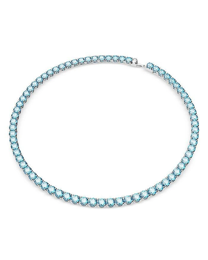 商品Swarovski|Matrix Crystal Tennis Necklace, 16.4",价格¥3236,第1张图片详细描述