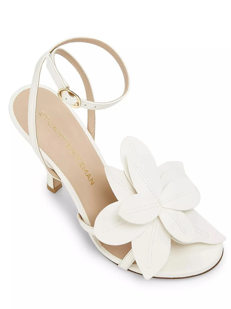 商品Stuart Weitzman|Paradise 100MM Nappa Leather Sandals,价格¥4439,第4张图片详细描述