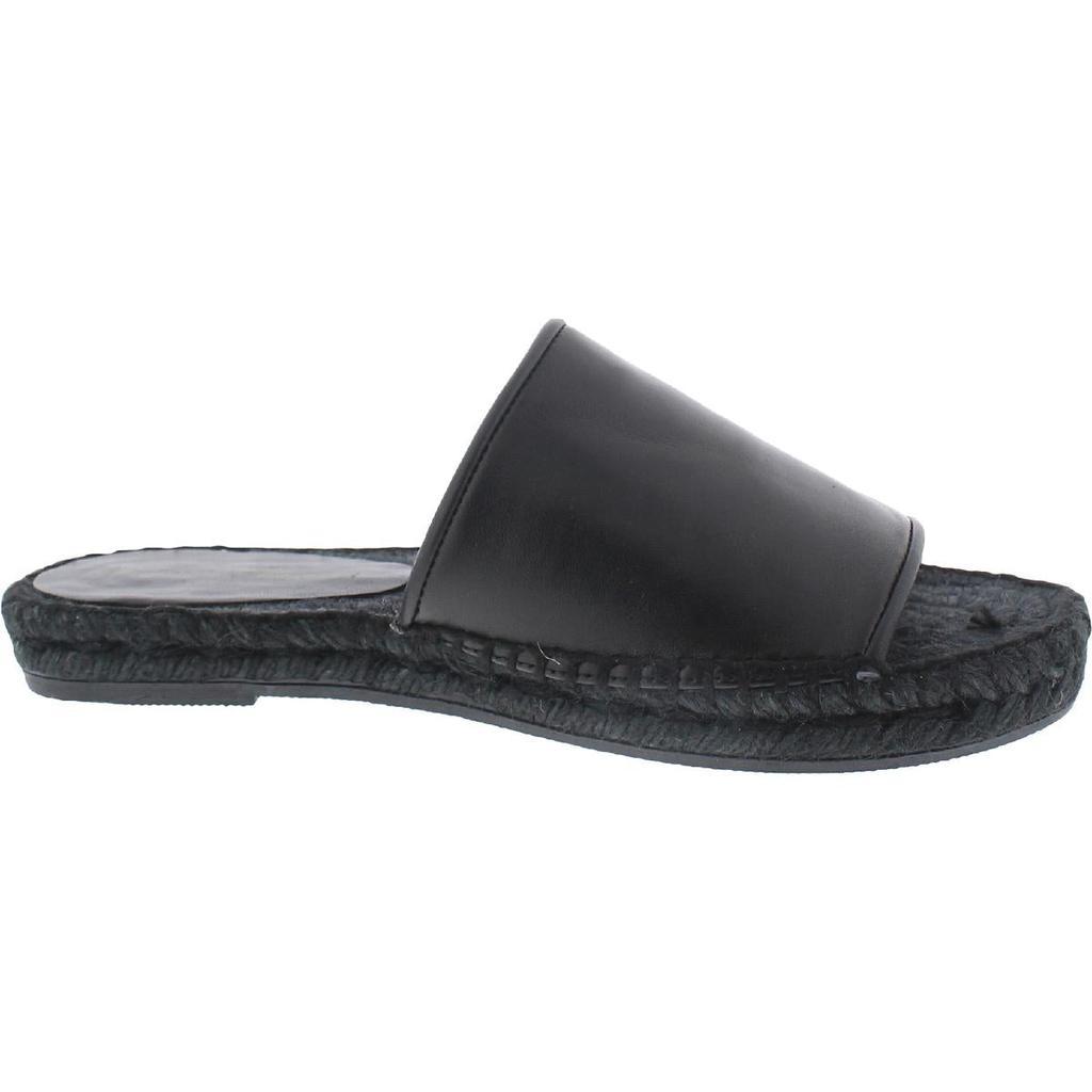 商品ROBERT CLERGERIE|Robert Clergerie Womens Ela Leather Slip On Slide Sandals,价格¥988,第4张图片详细描述