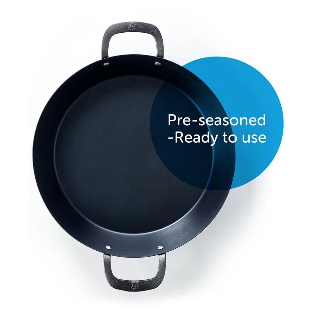 商品Greenpan|BK Black Steel 15" Paella Pan,价格¥521,第3张图片详细描述