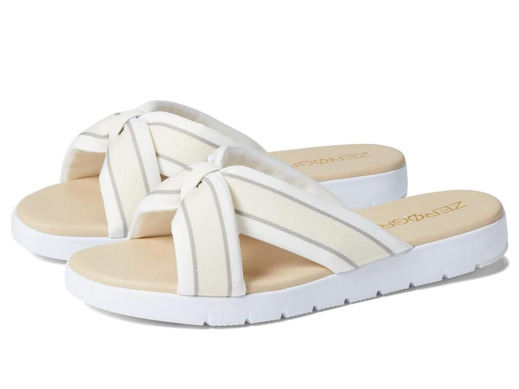 商品Cole Haan|Zerogrand Flat Knotted Slide Sandal,价格¥402,第1张图片