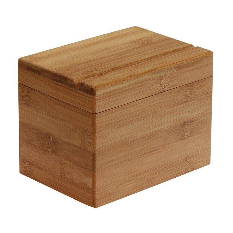 商品Oceanstar|Oceanstar Bamboo Recipe Box with Divider RB1408,价格¥347,第1张图片