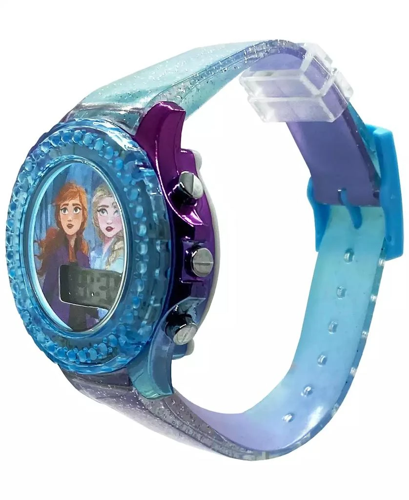 商品Accutime|Kid's Frozen 2 Digital Glitter Silicone Strap Watch 34mm,价格¥127,第2张图片详细描述