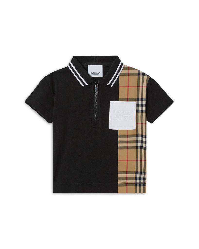 商品Burberry|Unisex Mini Matthew Vintage Check Polo Shirt - Baby,价格¥702,第1张图片