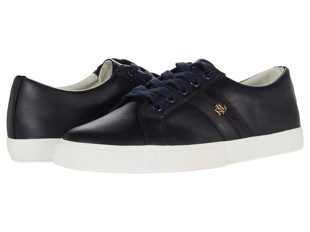 商品Ralph Lauren|Janson II Action Leather Sneaker,价格¥604,第1张图片