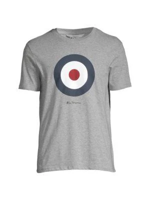 商品Ben Sherman|Target Graphic Heathered T-Shirt,价格¥121,第3张图片详细描述