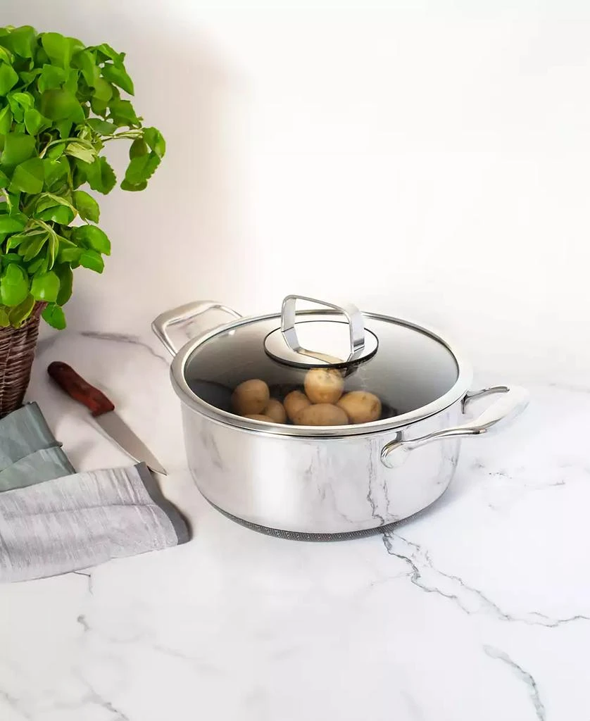 DiamondClad 6-Qt. Hybrid Nonstick Stainless Steel Pot and Lid 商品