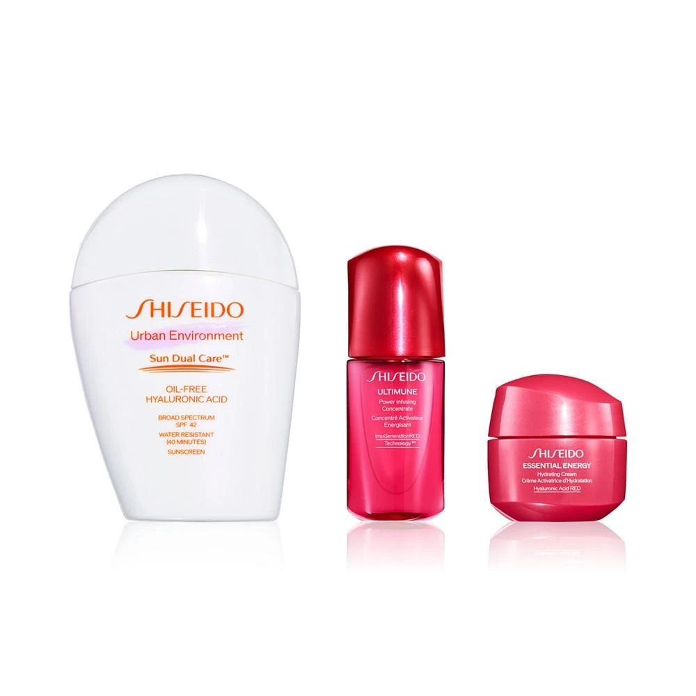 商品Shiseido|3-Pc. Urban Environment Daily Defense Skincare Set,价格¥377,第3张图片详细描述