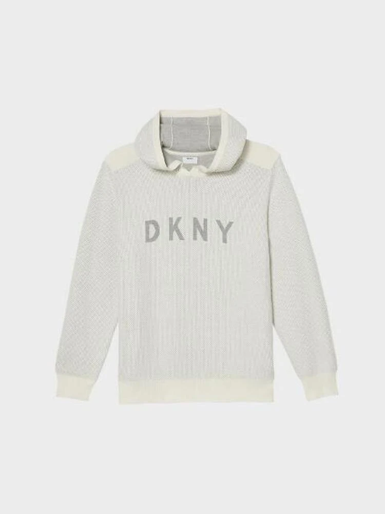 商品DKNY|镂空 LOGO 连帽衫,价格¥444,第1张图片