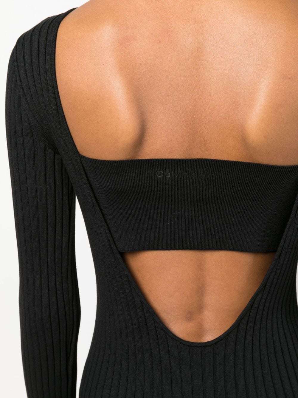 Calvin Klein 女士连衣裙 K20K205753BEH 黑色商品第5张图片规格展示