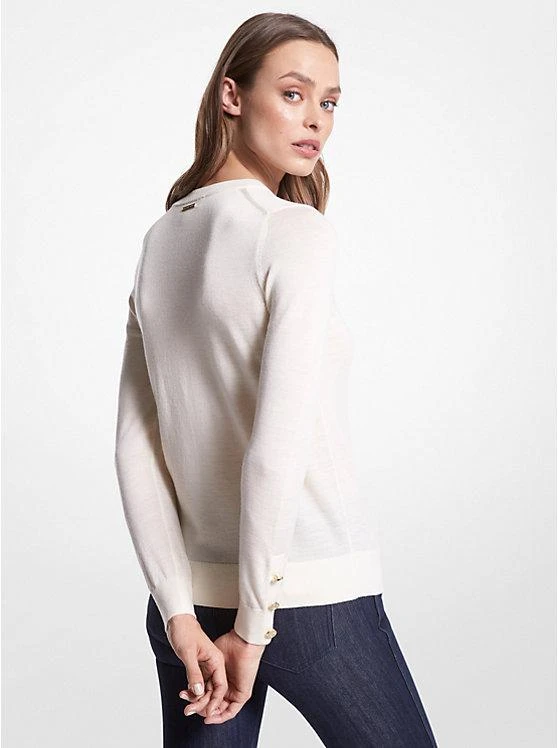 商品Michael Kors|Merino Wool Blend Sweater,价格¥340,第2张图片详细描述