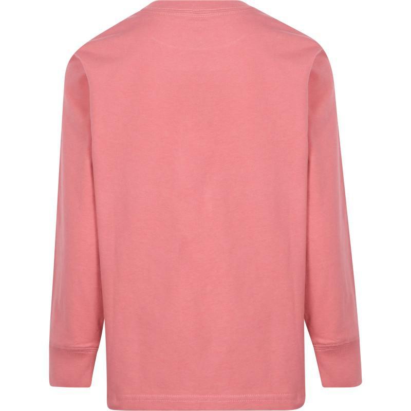 商品Ralph Lauren|Logo embroidery long sleeved t shirt in pink,价格¥471-¥537,第4张图片详细描述