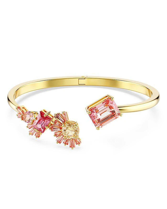 商品Swarovski|Gema Sakura Crystal Mixed Cut Bangle Bracelet,价格¥2108,第1张图片详细描述