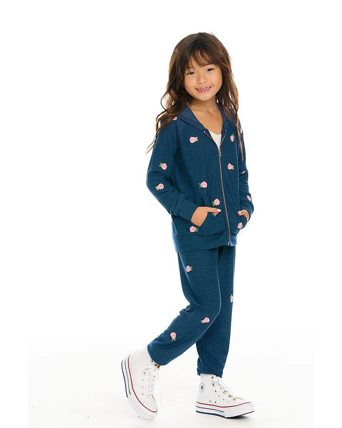 商品Chaser|Girls' Floral Embroidered Hoodie  - Little Kid,价格¥386,第2张图片详细描述