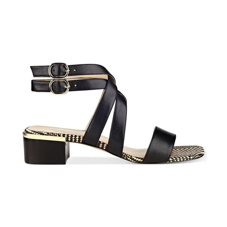 商品Nine West|Yesta Block-Heel Strappy Dress Sandals,价格¥232,第5张图片详细描述