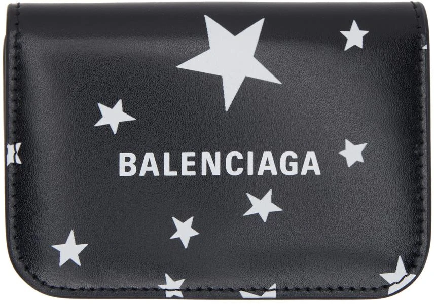 商品Balenciaga|Black Mini Cash Wallet,价格¥1624,第3张图片详细描述