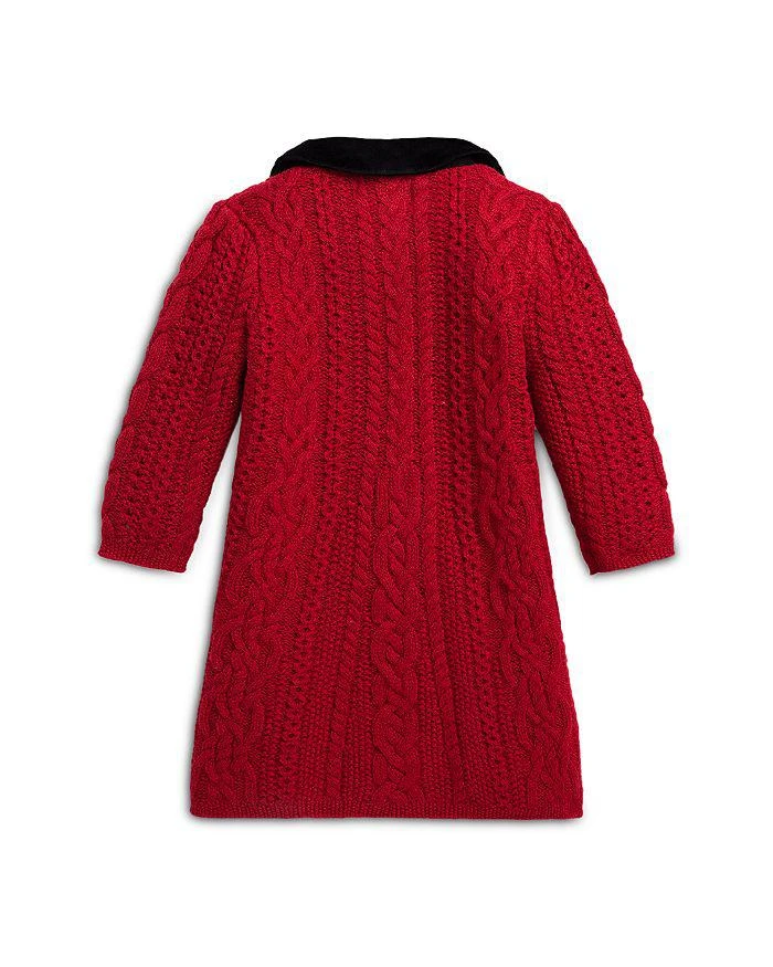 商品Ralph Lauren|Girls' Aran-Knit Wool Sweater Coat - Baby,价格¥1480,第2张图片详细描述