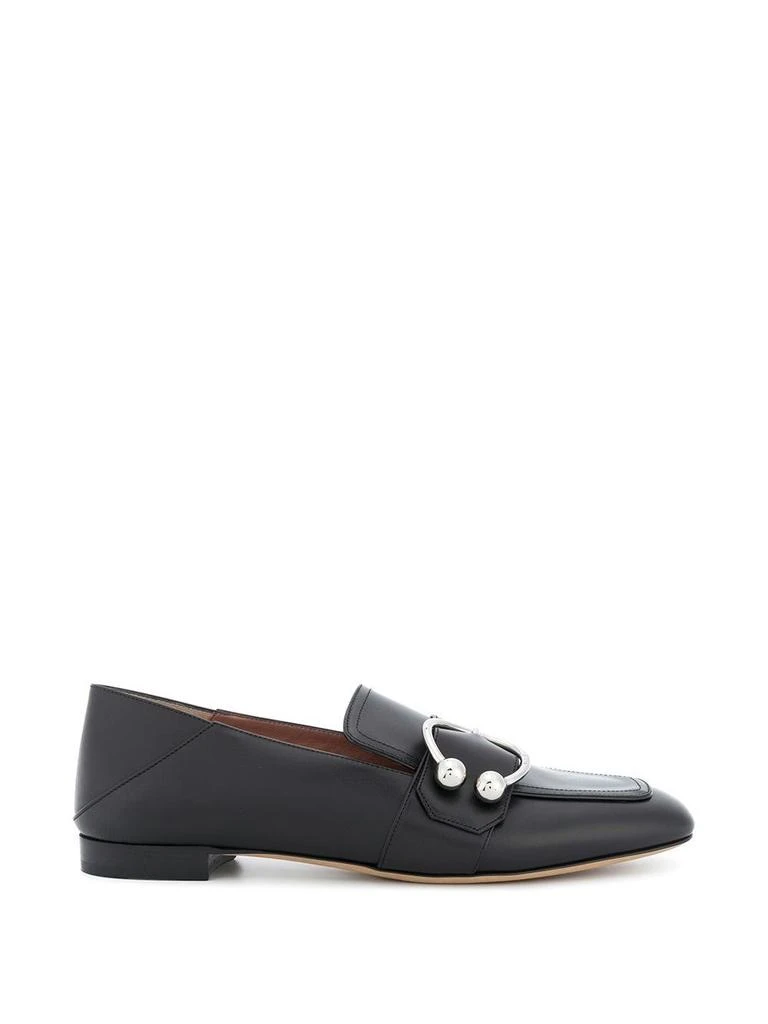 商品Bally|NEW Bally Malinda Ladies Black Calf Leather Loafers,价格¥1932,第1张图片