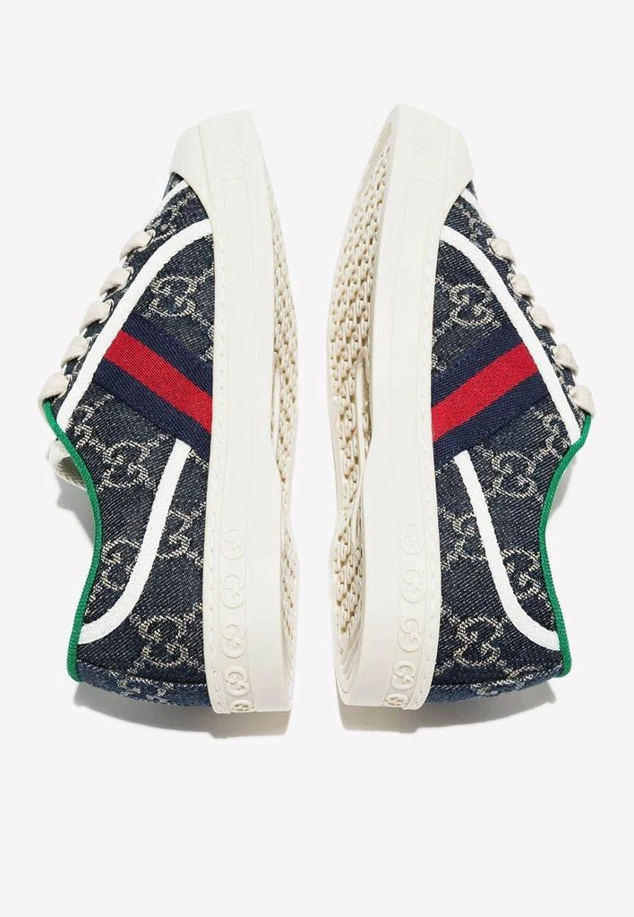 商品Gucci|Boys Tennis 1977 Canvas Sneakers,价格¥2895,第3张图片详细描述