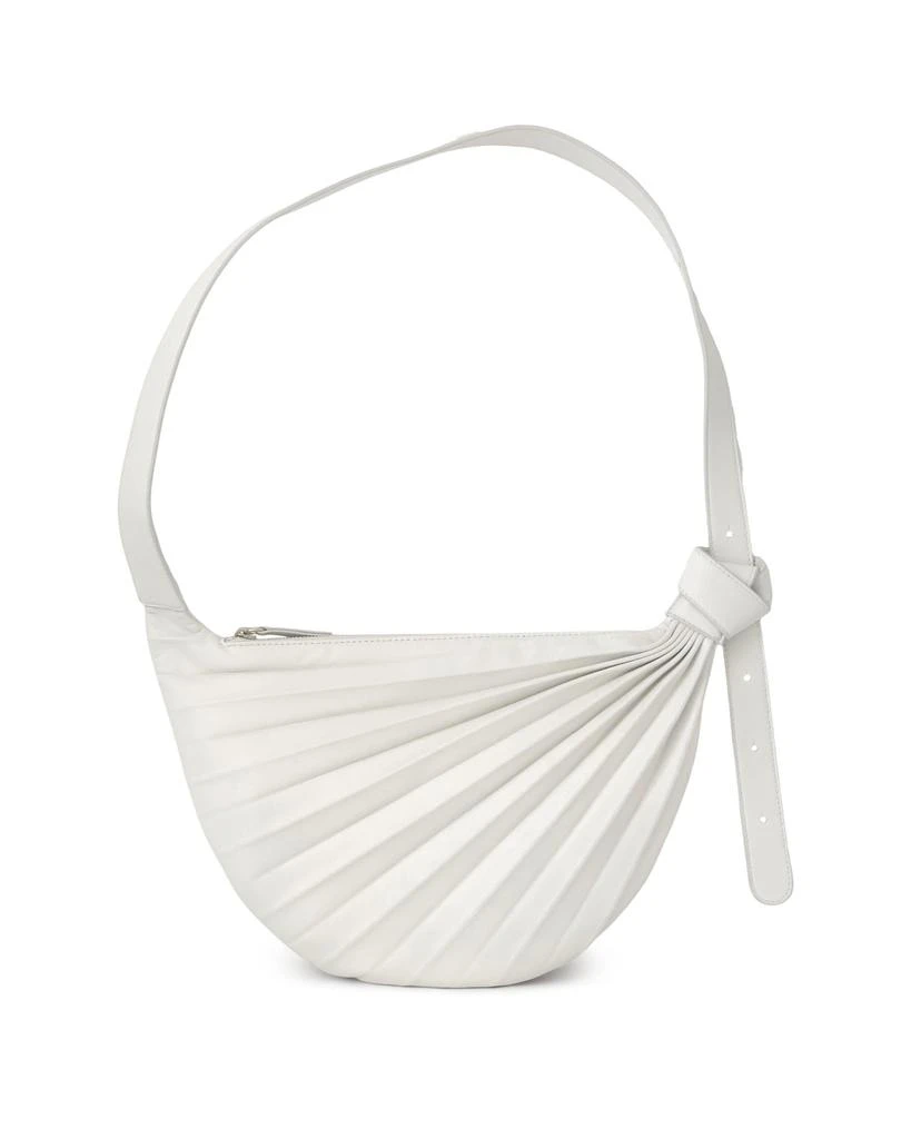 商品Sabrina Zeng|Chiaroscuro Hammock Sling Bag Off White,价格¥2557,第1张图片