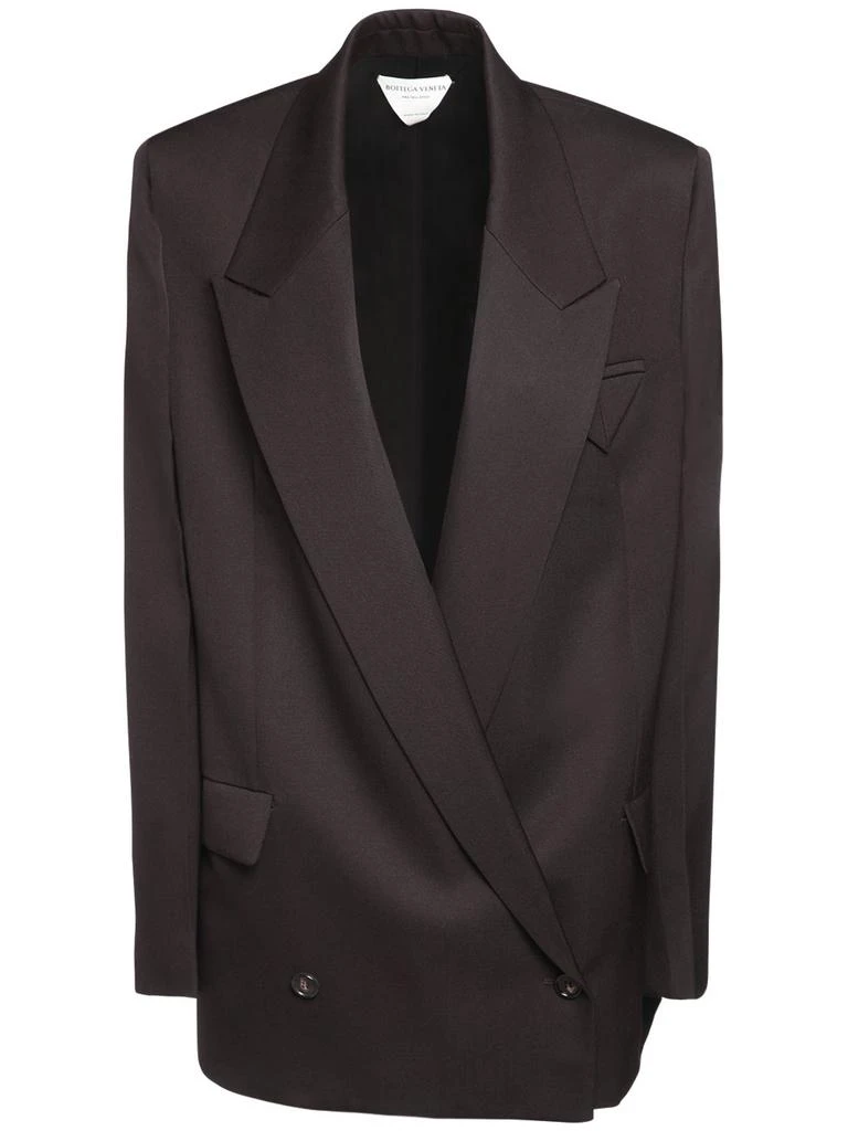 商品Bottega Veneta|Oversize Wool Double Breast Blazer,价格¥22040,第1张图片