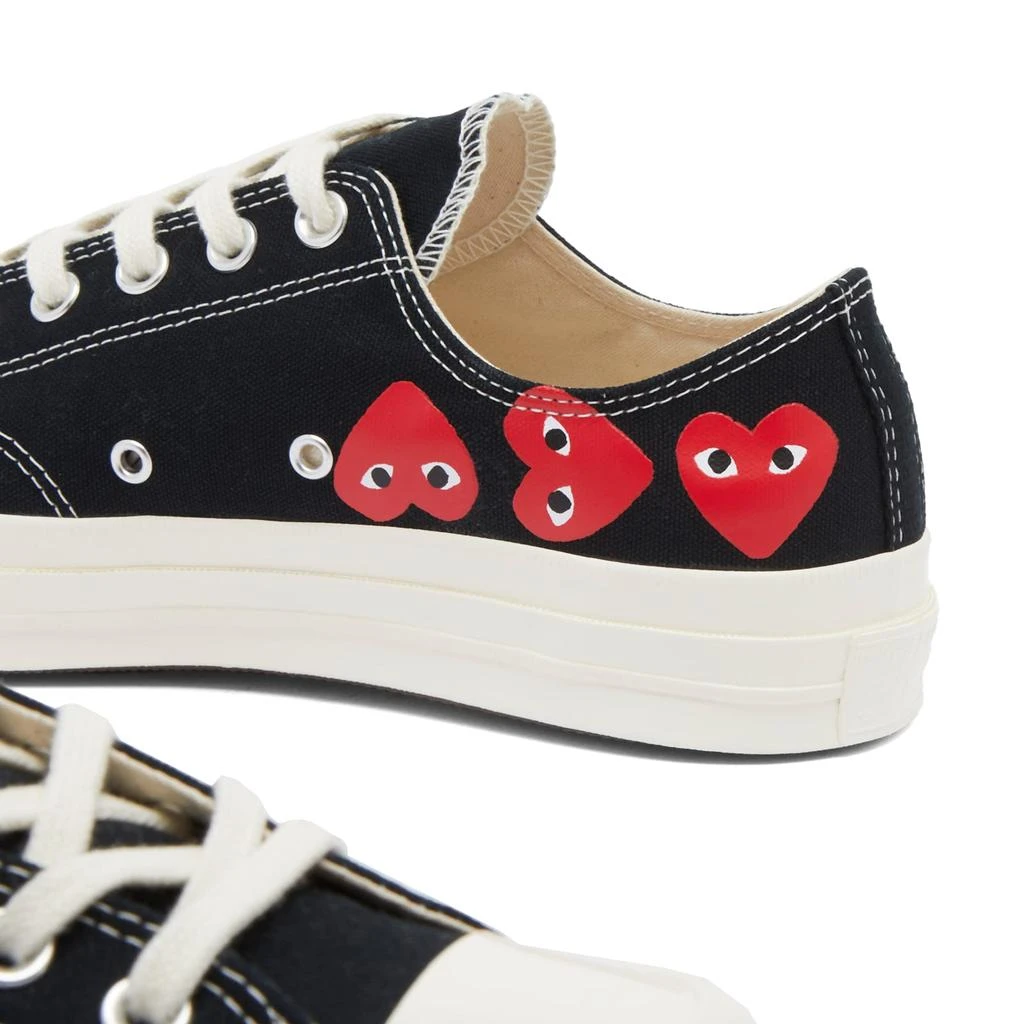 商品Comme des Garcons|Comme des Garçons Play x Converse Multi Heart Low Sneaker,价格¥1411,第4张图片详细描述