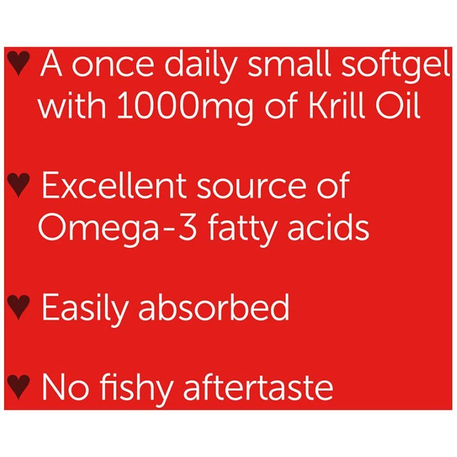 商品MegaRed|Ultra Strength Softgels, Omega-3 Krill Oil Supplement,价格¥334,第5张图片详细描述