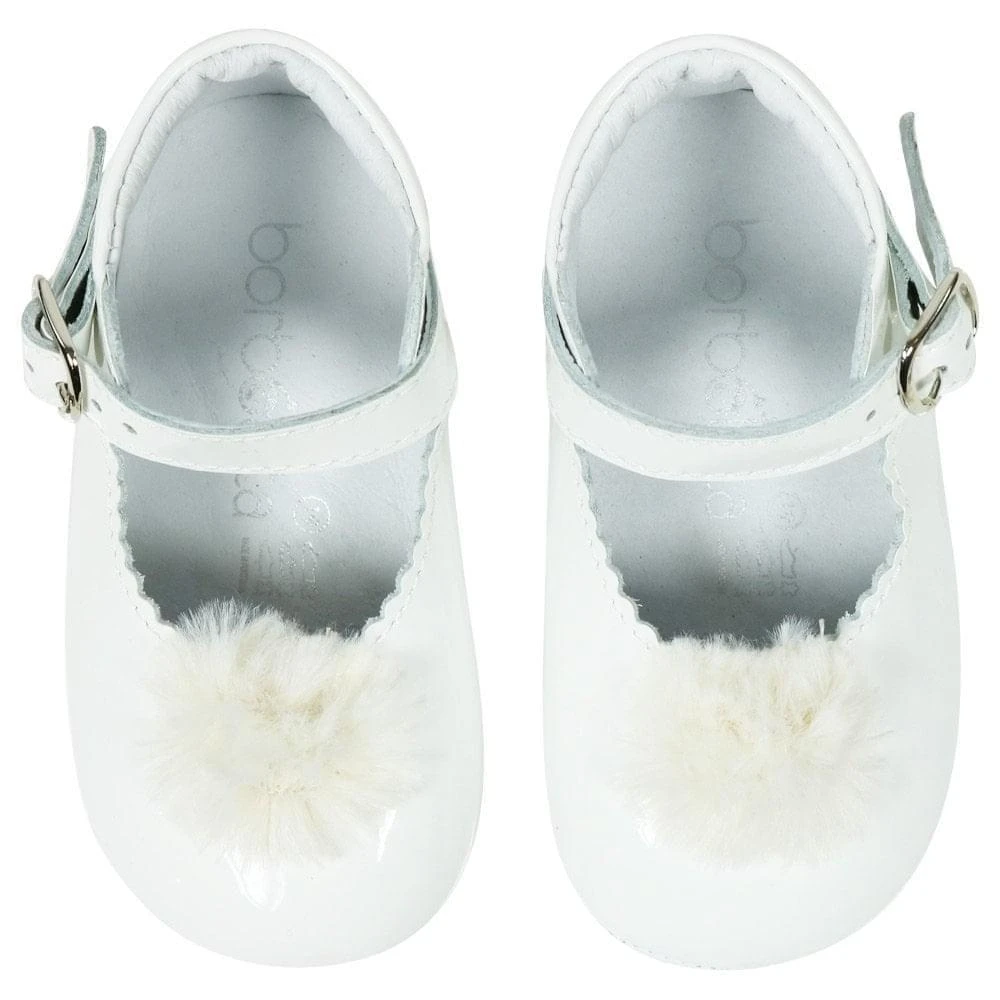 商品Babyshoes|Luzia White Patent Shoes,价格¥320,第5张图片详细描述
