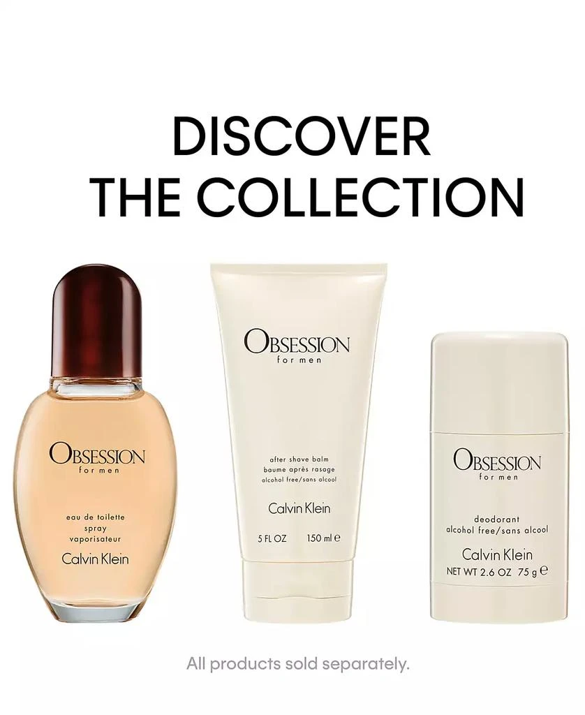 商品Calvin Klein|Men's Obsession For Men After Shave Balm, 5-oz.,价格¥326,第3张图片详细描述