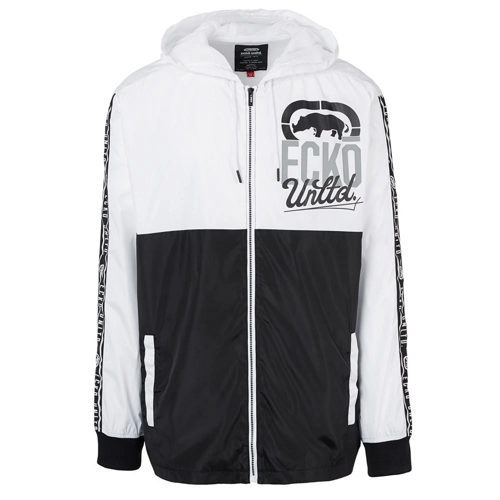 商品Ecko Unltd|Men's 2 Tone Split Windbreaker,价格¥510,第1张图片