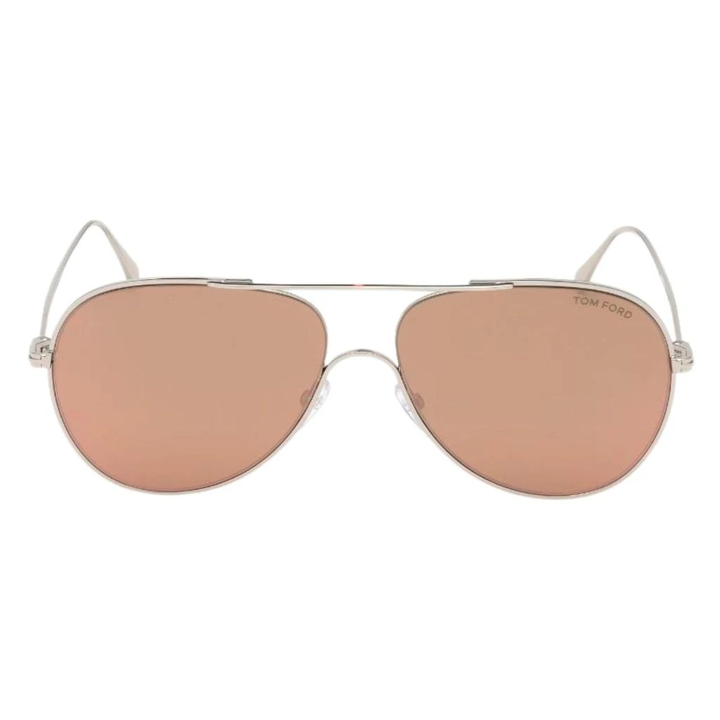 商品Tom Ford|Tom Ford  FT 0695 16S 60mm Womens Aviator Sunglasses,价格¥1301,第1张图片