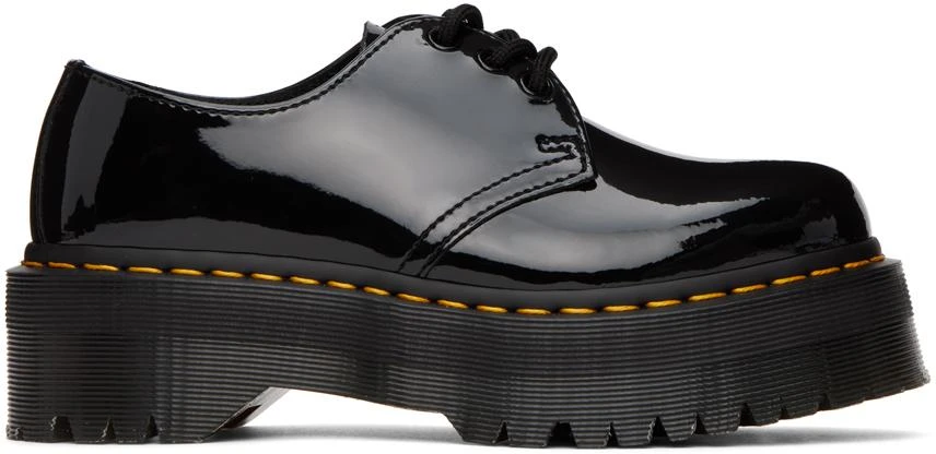 商品Dr. Martens|女式 1461系列 增高厚底鞋 黑色,价格¥742,第1张图片